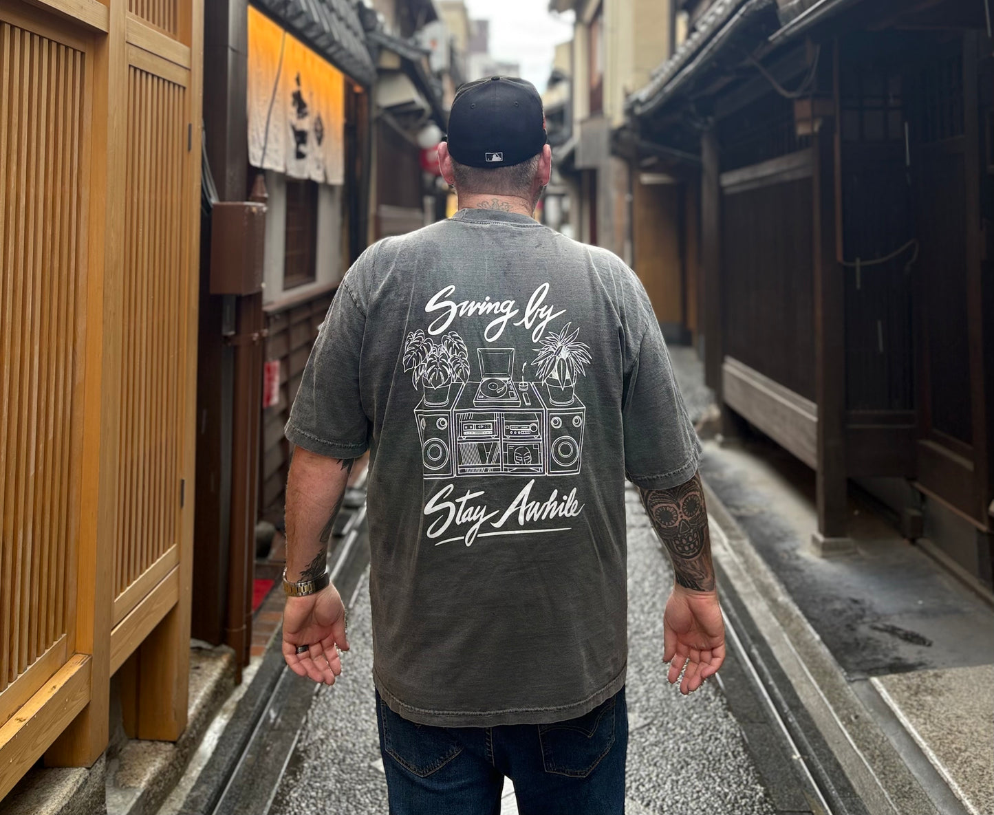 Swing by Stay Awhile Short Sleeve T-Shirt